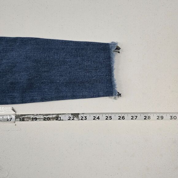 KanCan Signature VBK1448A Distressed Skinny Jeans Blue Sz 27 #4064 - Picture 7 of 12